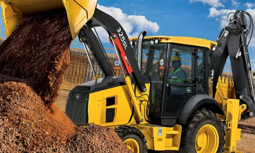 Экскаватор-погрузчик John Deere 325SL